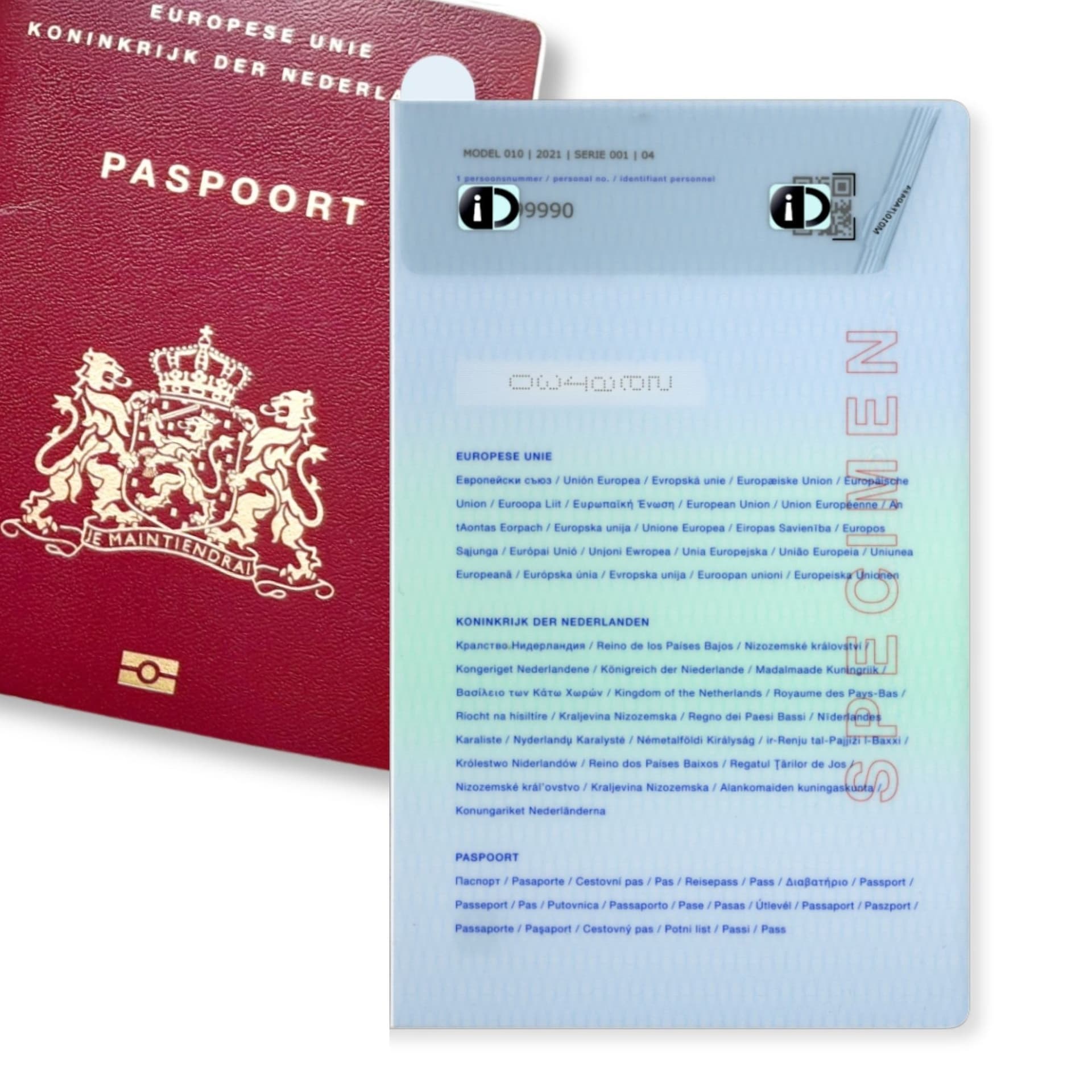 Beschermfolie PassProtect voor paspoort 4