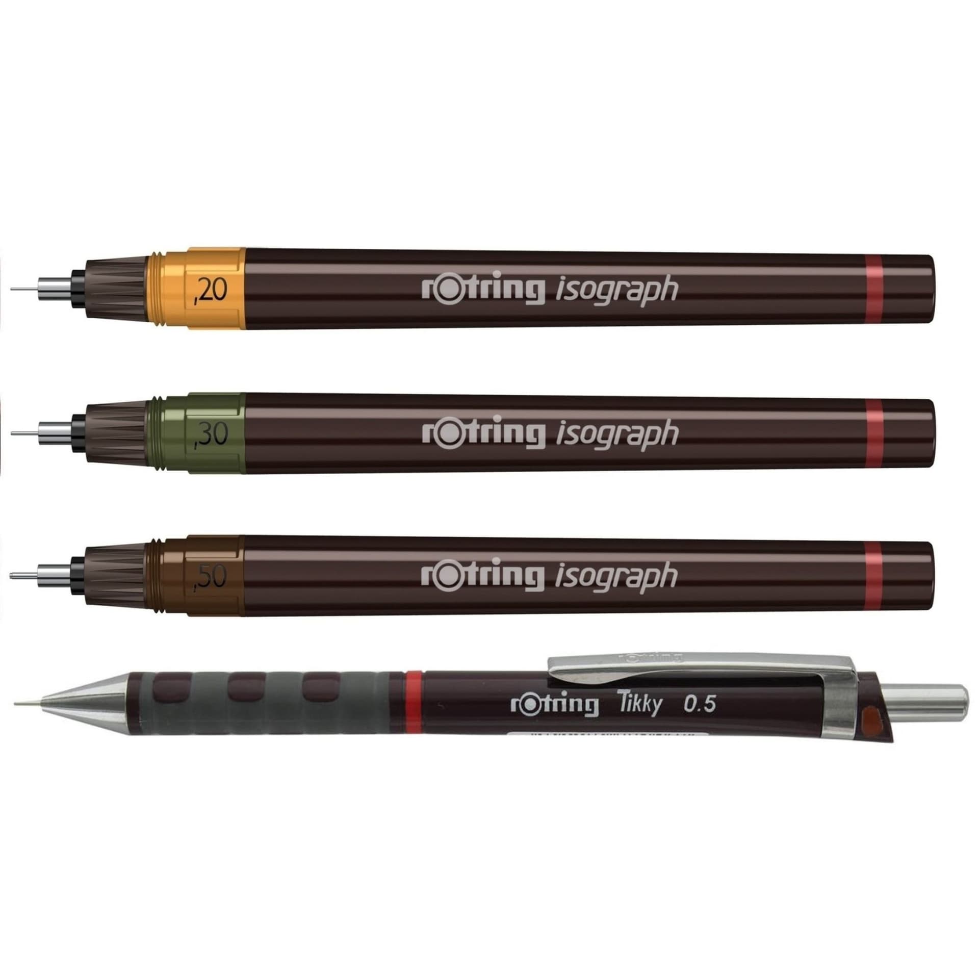 Tekenset rOtring Isograph Junior 4-delig 3