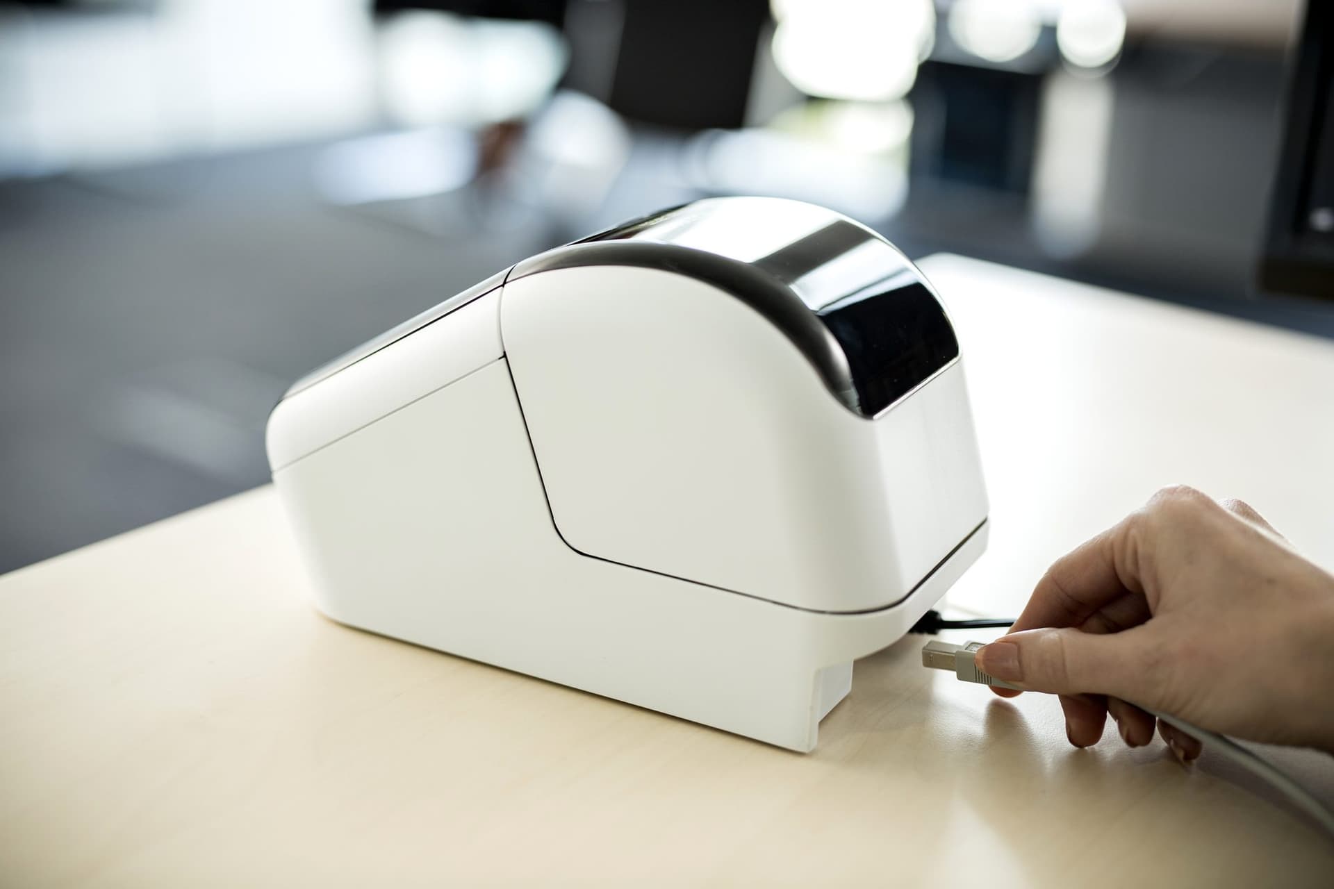 Labelprinter Brother DK QL-810Wc desktop 62mm wit 7