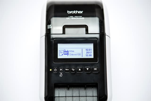 Labelprinter Brother DK QL-820NWBc desktop 62mm wit 4