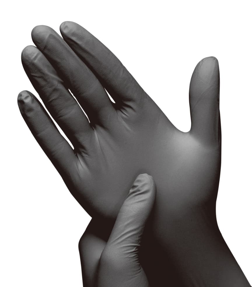Handschoen Hynex nitril S zwart 3.5g pak à 100 stuks 3