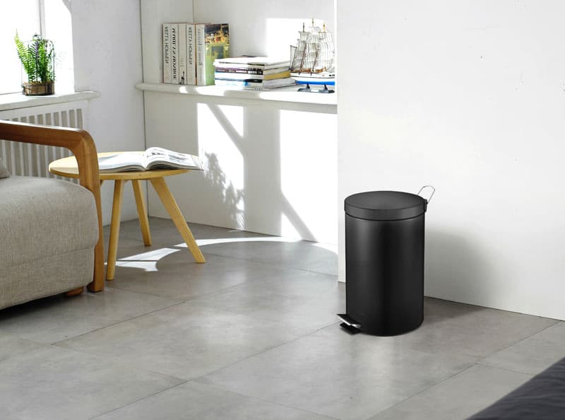 Pedaalemmer Vepa Bins 12 liter zwart 4