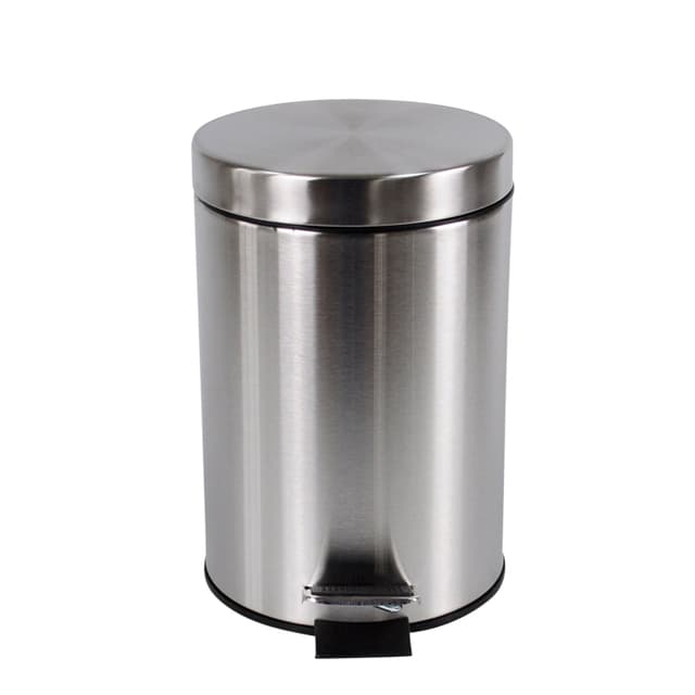 Pedaalemmer BRASQ 12 liter rvs