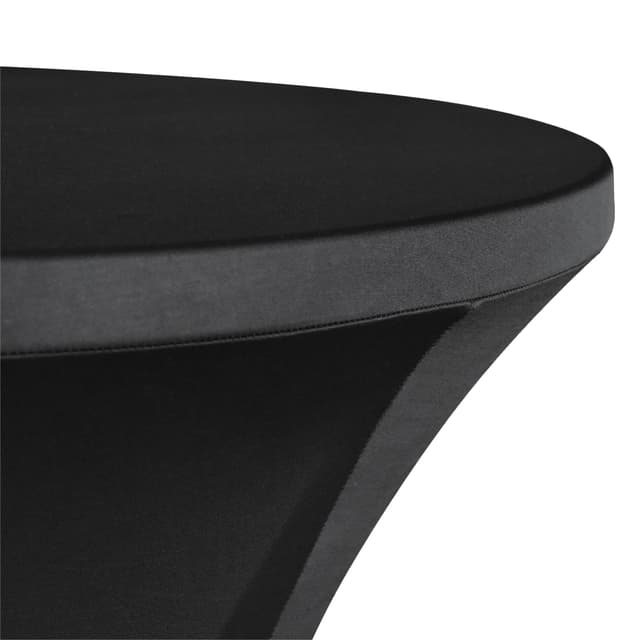 Tafelrok BRASQ voor statafel 80cm zwart 2