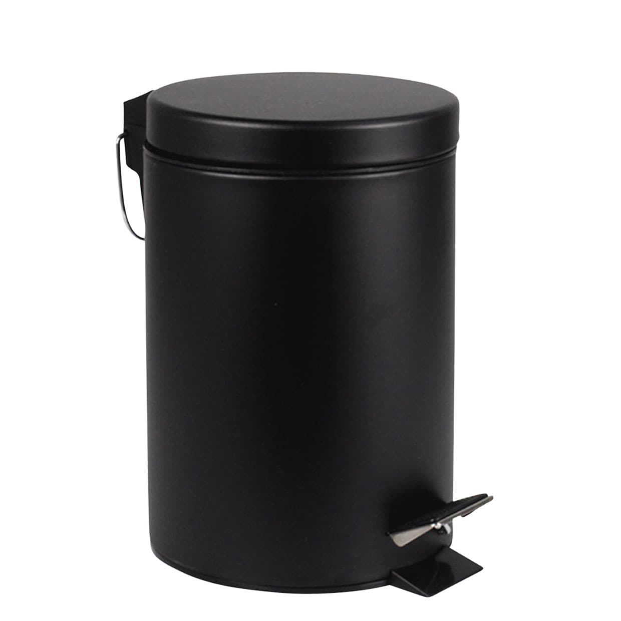 Pedaalemmer BRASQ 20 liter zwart