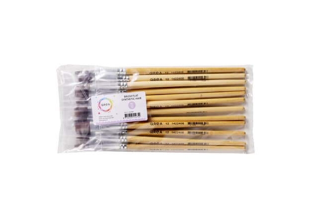 Kwast Qrea synthetisch haar nr 12 breedte 12,3mm 2