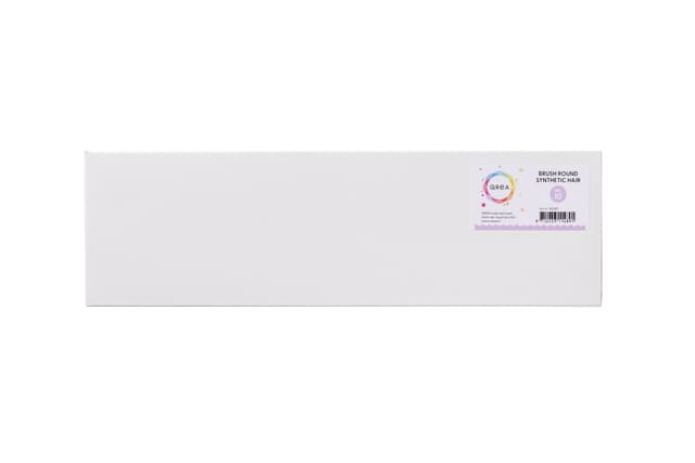 Penseel Qrea synthetisch haar nr 10 breedte 6,6mm 2
