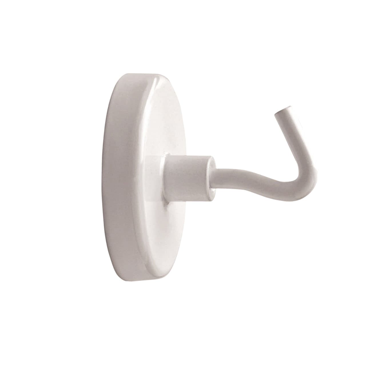 Magneet met haak MAUL 36mm trekkracht 6kg wit 5 stuks 2