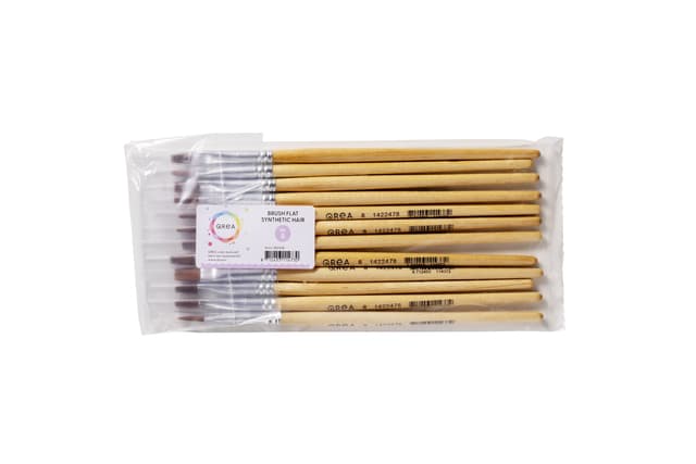 Kwast Qrea synthetisch haar nr 8 breedte 8,3mm 2