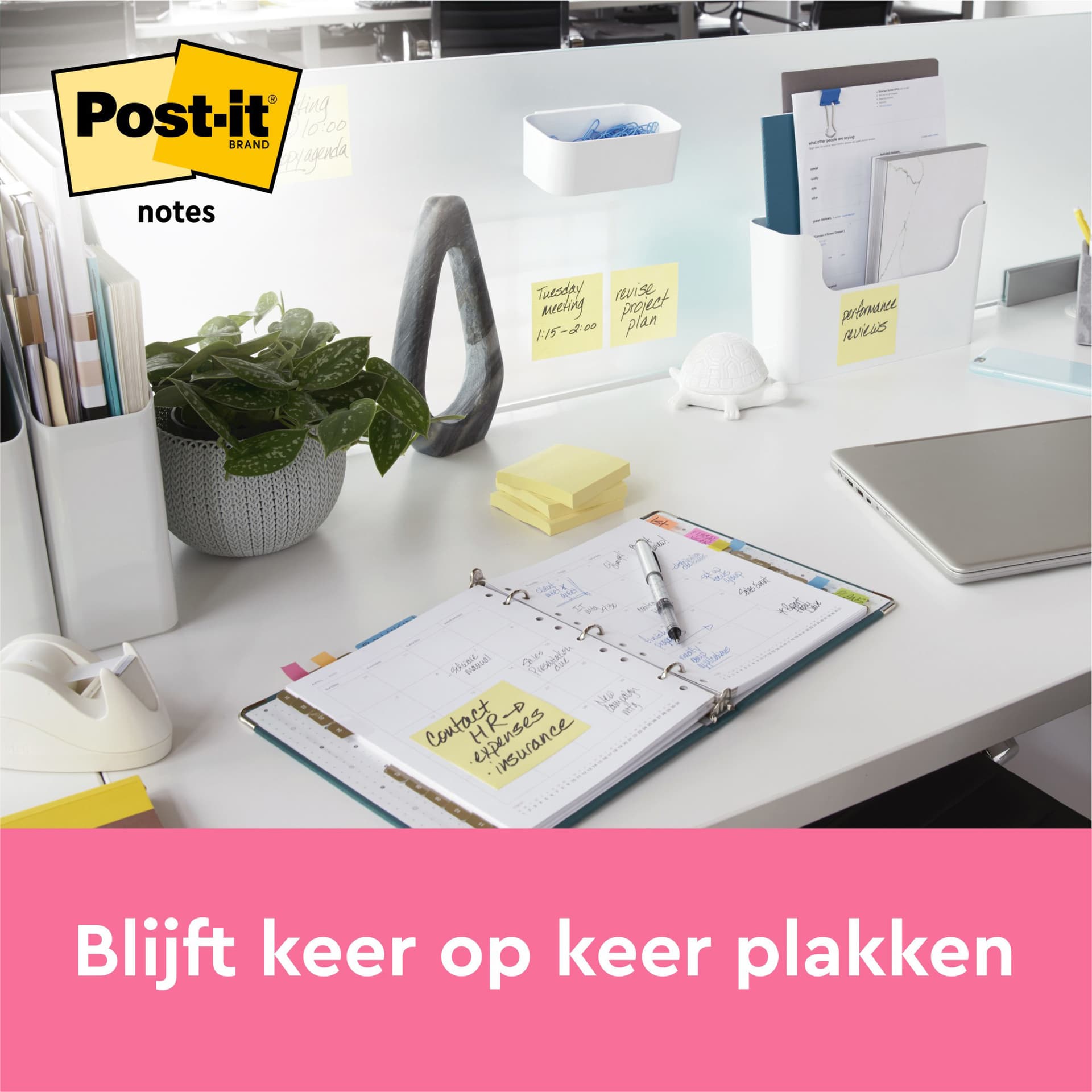 Memoblok 3M Post-it 563 101x101mm geel 200 vel 3