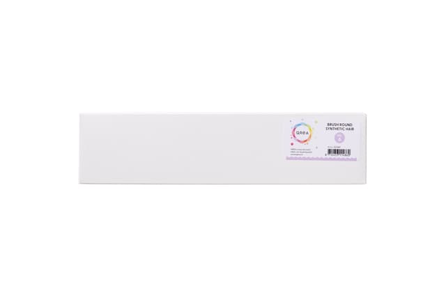 Penseel Qrea synthetisch haar nr 6 breedte 3,9mm 2