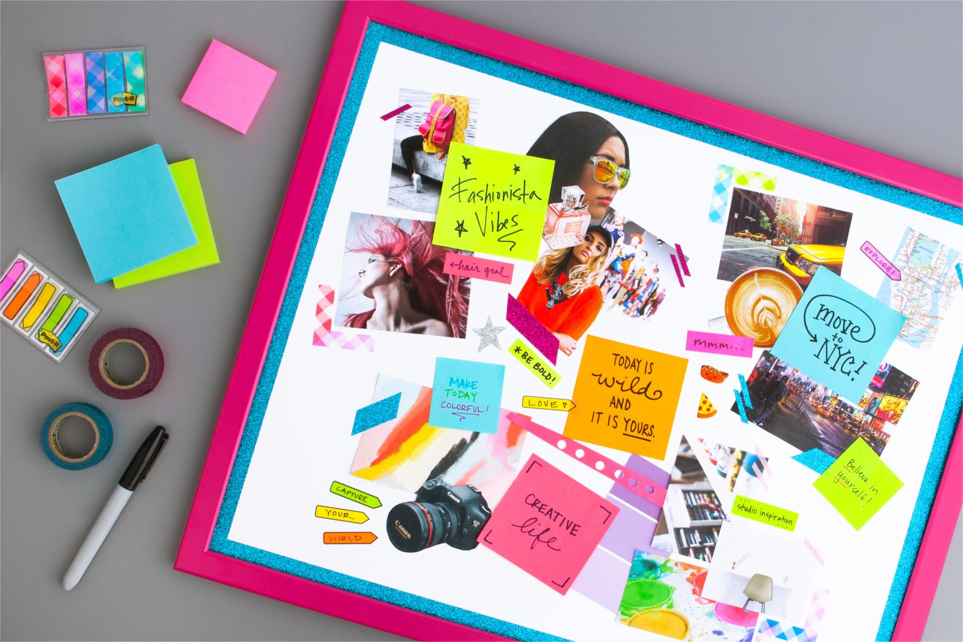 Memoblok 3M Post-it 2051 51x51mm assorti kleur 400 vel 2