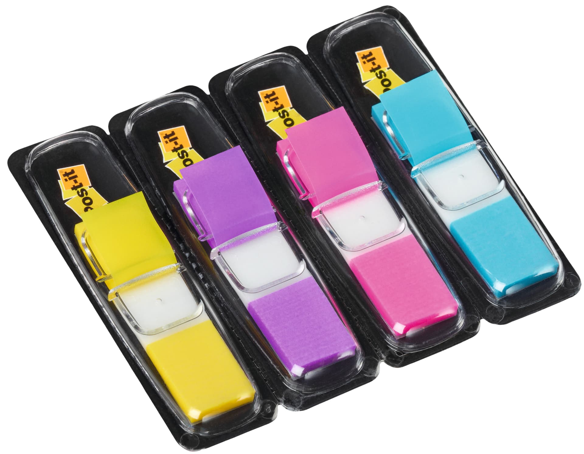 Indextabs 3M Post-it 683 11.9x43.2mm 4 kleuren 140 stuks 2