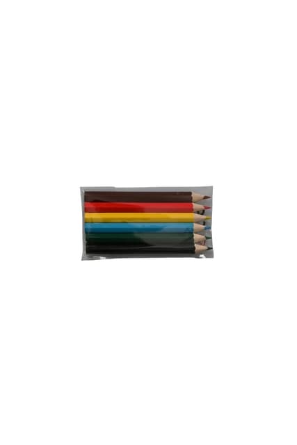 Kleurpotloden kort set a 6 kleuren 2