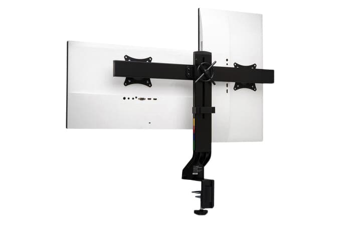Monitorarm Kensington SmartFit ruimtebesparend dubbel 4