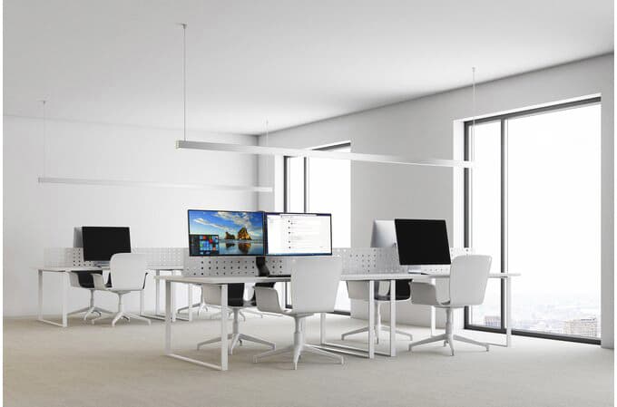 Monitorarm Kensington SmartFit ruimtebesparend dubbel 7