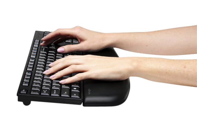 Polssteun Kensington ErgoSoft standaard toetsenbord zwart 4