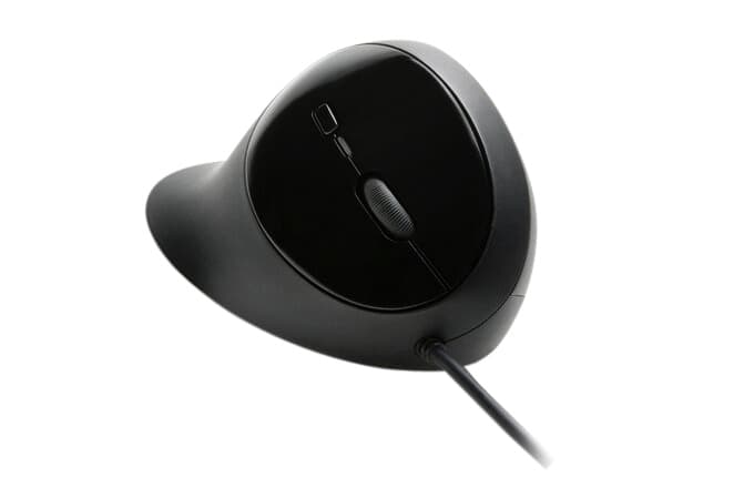 Muis Kensington pro fit ergo bedraad zwart 2