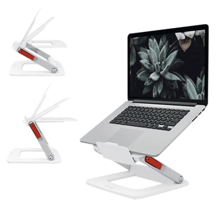 Laptopstandaard Leitz Ergo verstelbare multihoek wit 2