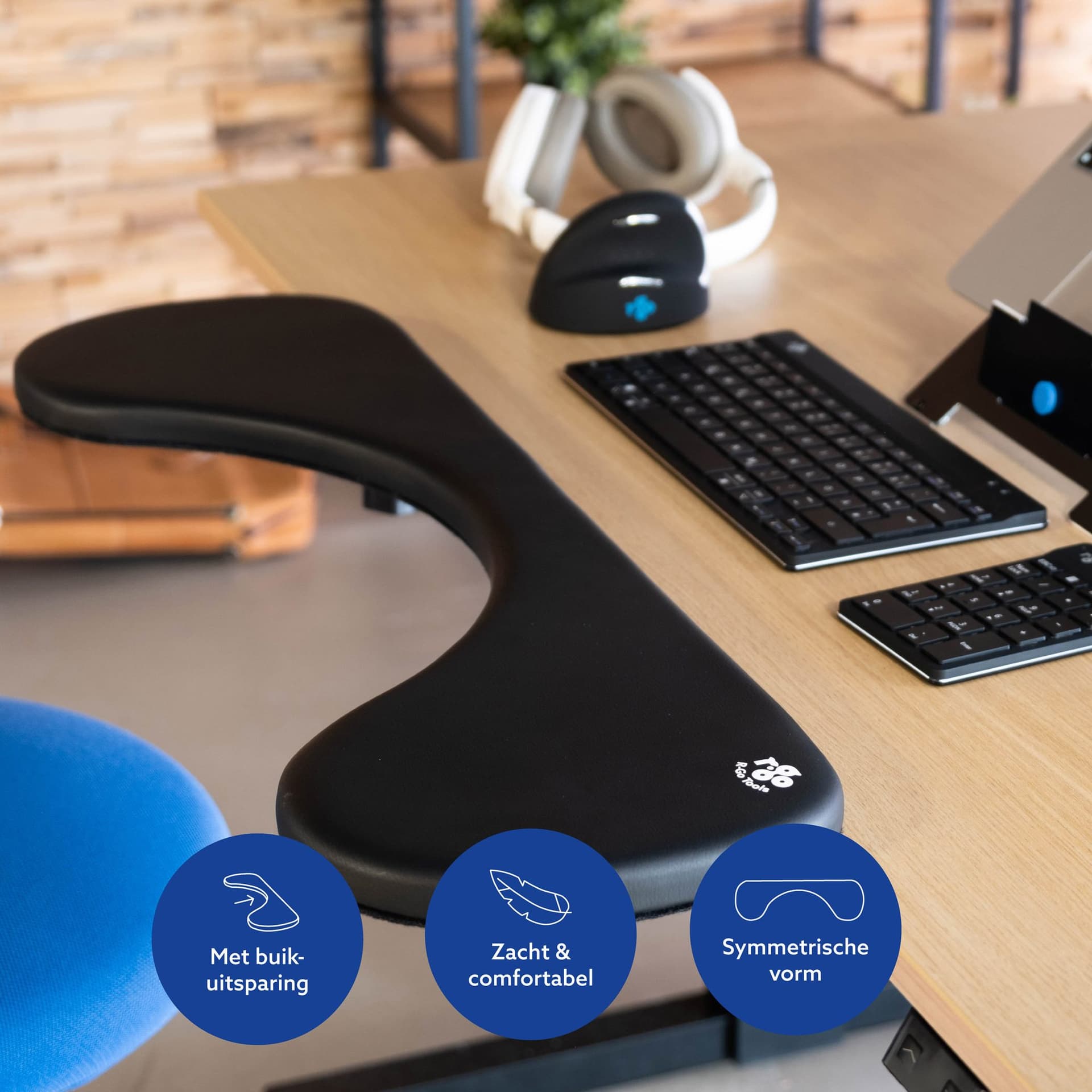Armsteun R-Go Ergonomisch Zwart 3