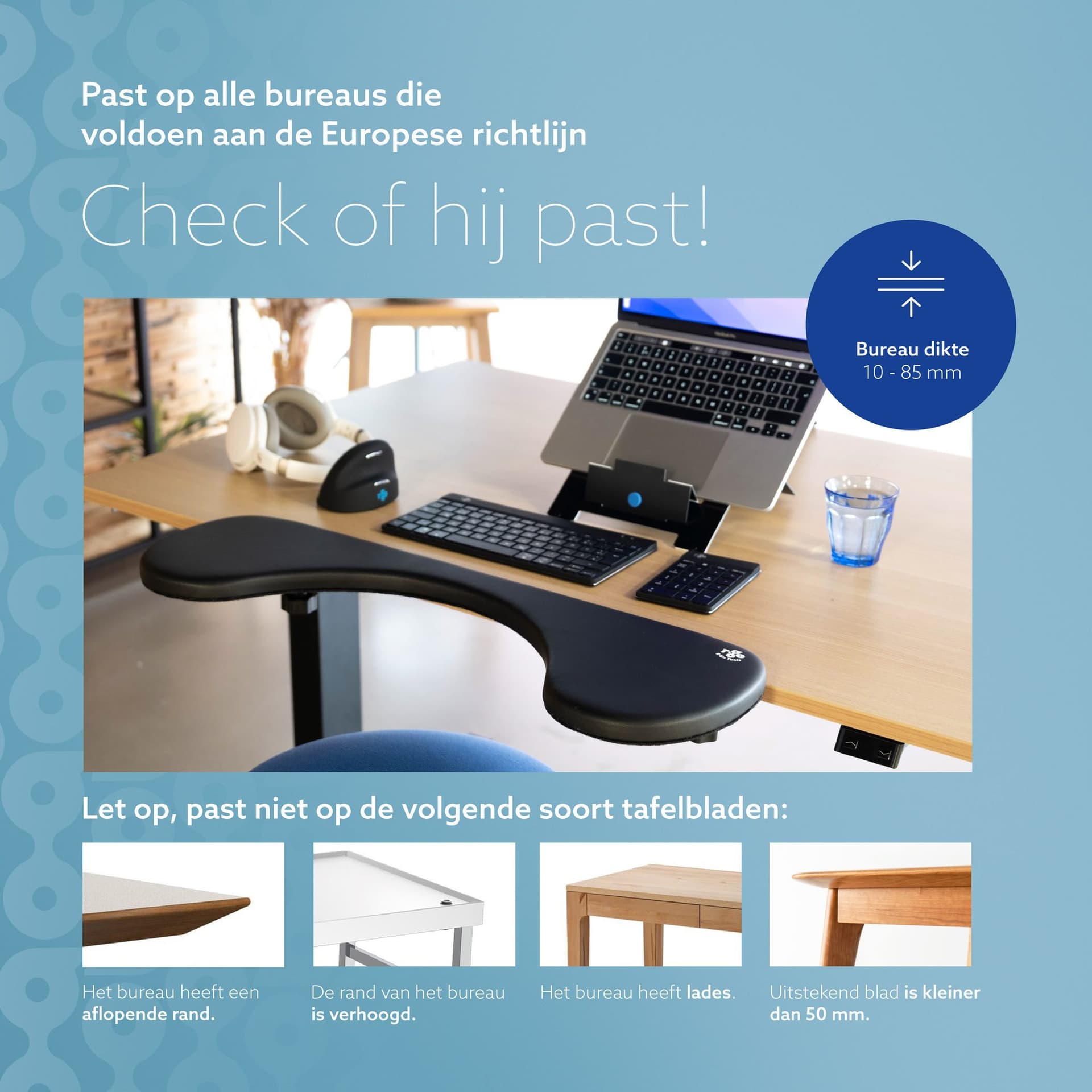 Armsteun R-Go Ergonomisch Zwart 5