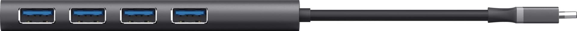 Hub Trust Halyx 4-port USB-C zilver 3