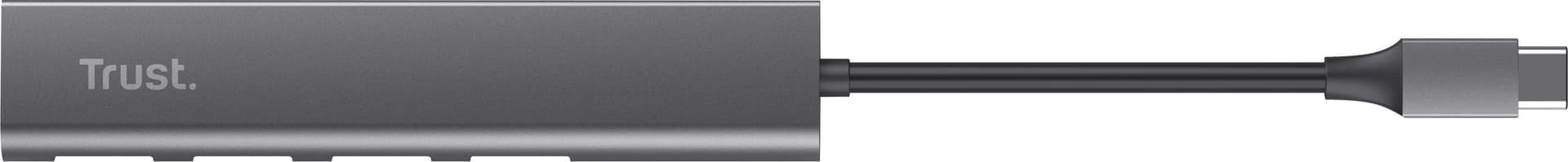 Hub Trust Halyx 4-port USB-C zilver 4