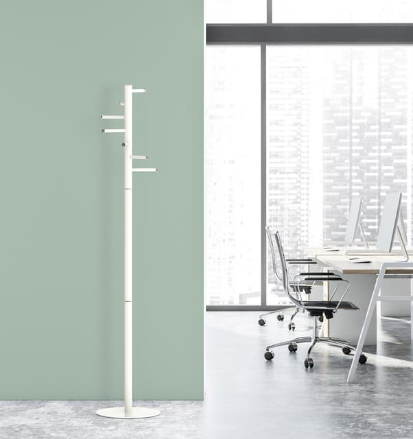 Kapstok MAUL Caurus staand wit 2
