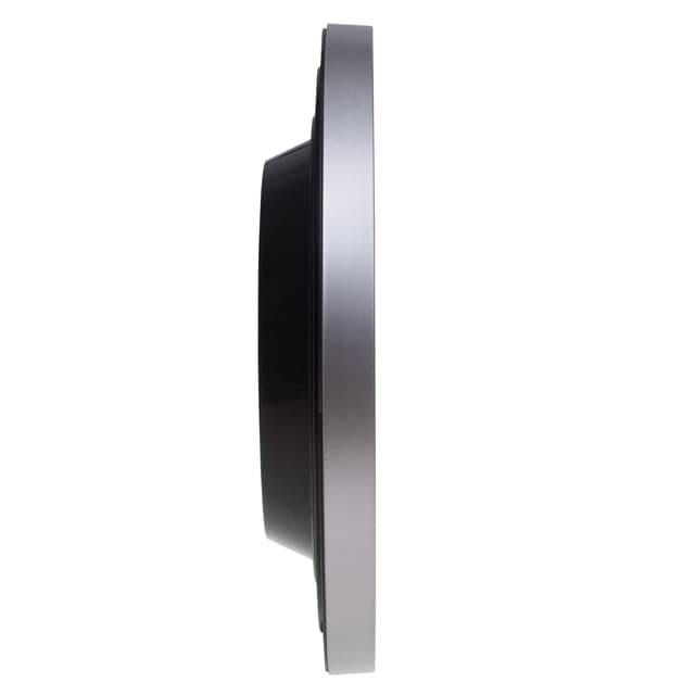 Wandklok MAUL Step Quartz Ø30x5cm kunststof zilver/wit stildraaiend 3