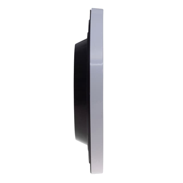 Wandklok MAUL Step RC Ø30x5cm kunststof wit/wit 3