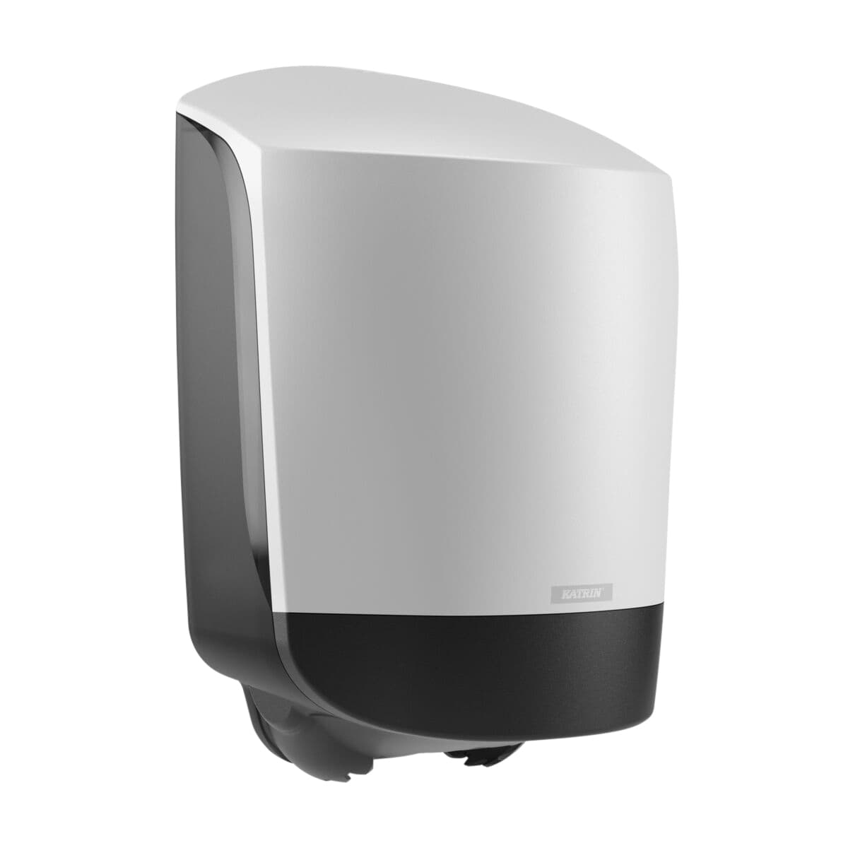 Poetspapierdispenser Katrin medium wit 82216 2