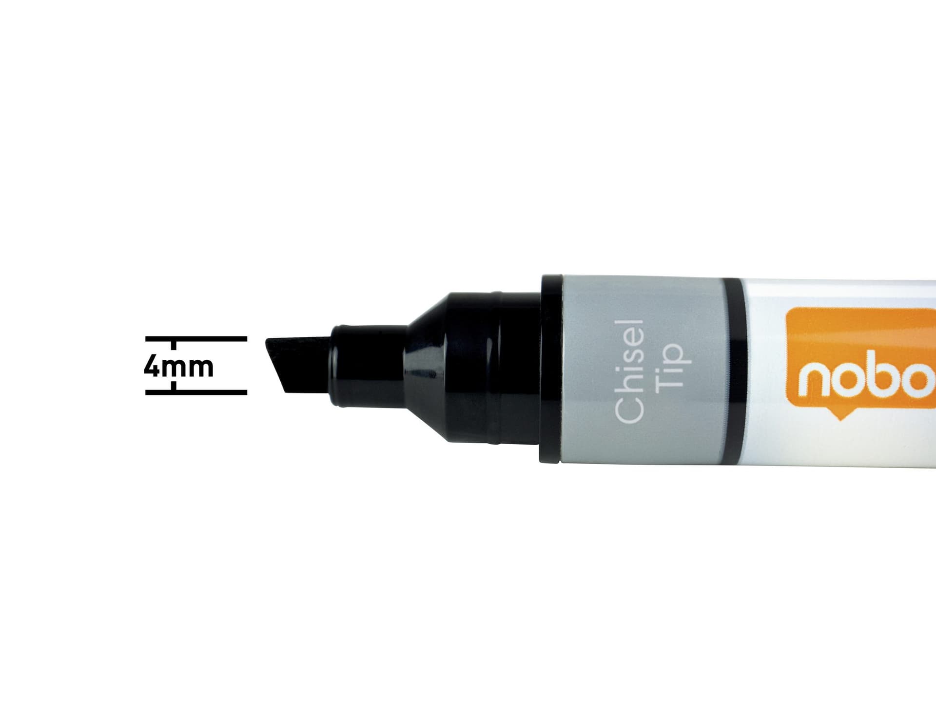 Whiteboardmarker Nobo Liquid ink schuin assorti 4mm 10stuks 4