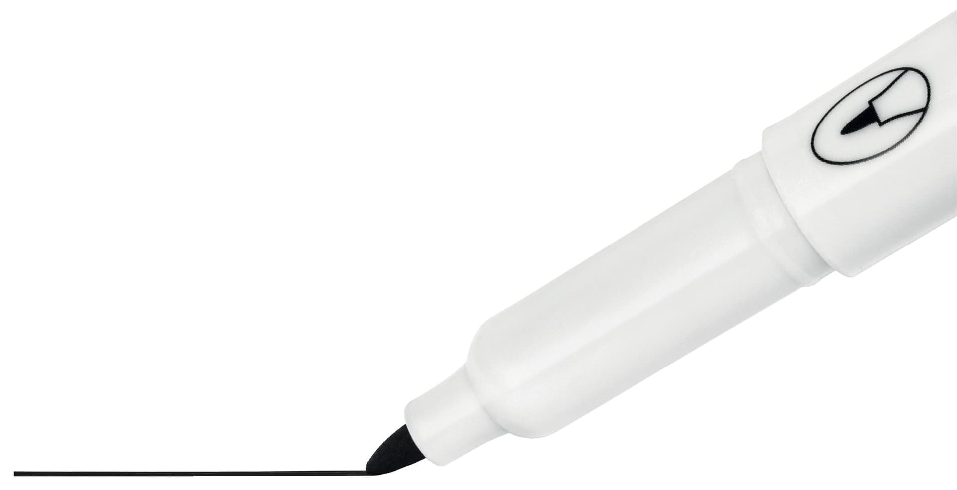 Whiteboardmarker Nobo Glide fijn zwart 1mm 4stuks 5