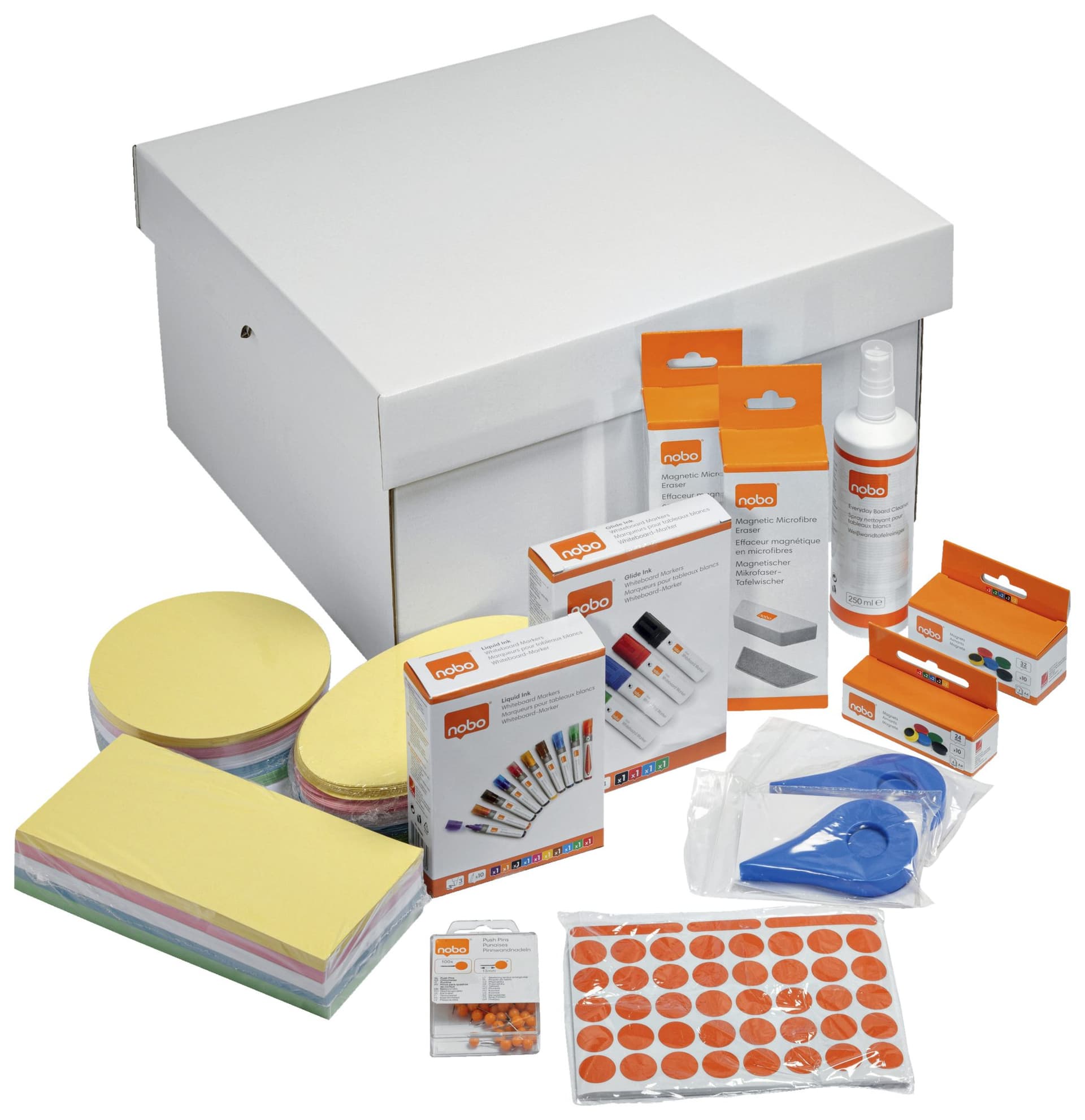 Whiteboard memobord accessoire kit Nobo Move & Meet 3