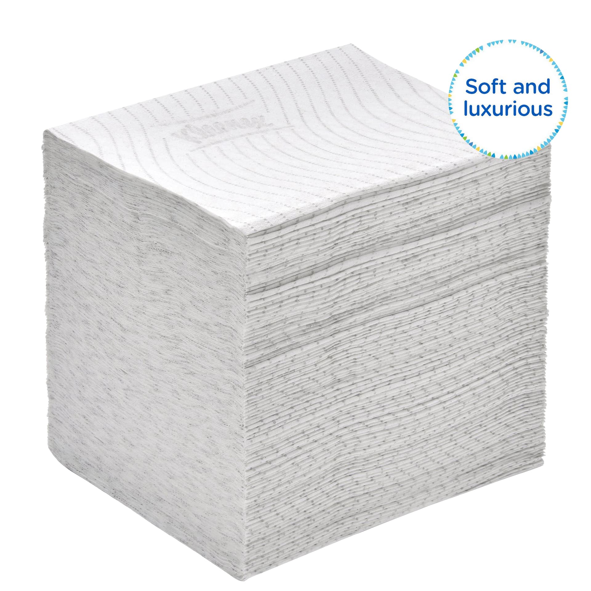 Toiletpapier Kleenex gevouwen 2-laags 110x186mm wit 8408 4