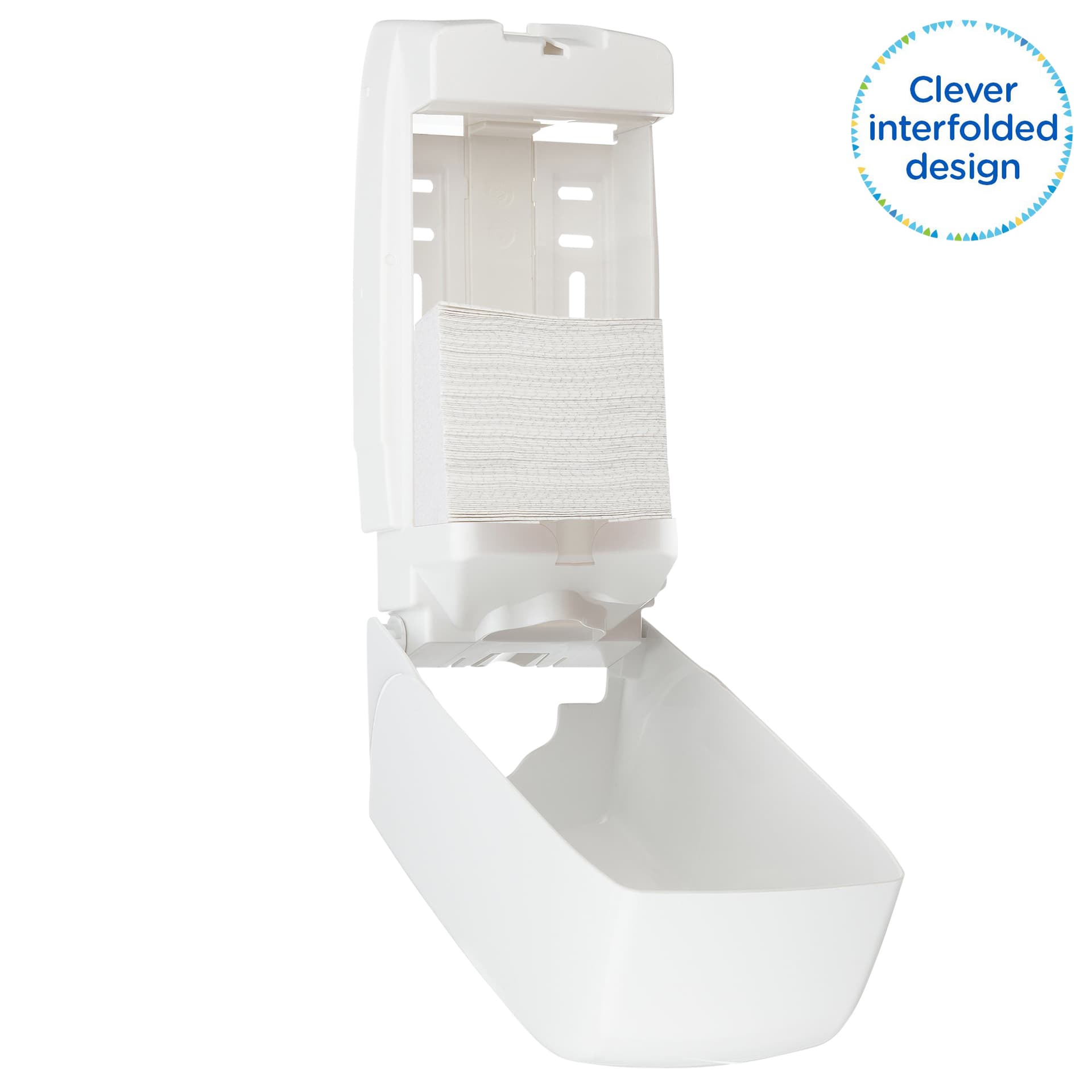 Toiletpapier Kleenex gevouwen 2-laags 110x186mm wit 8408 5