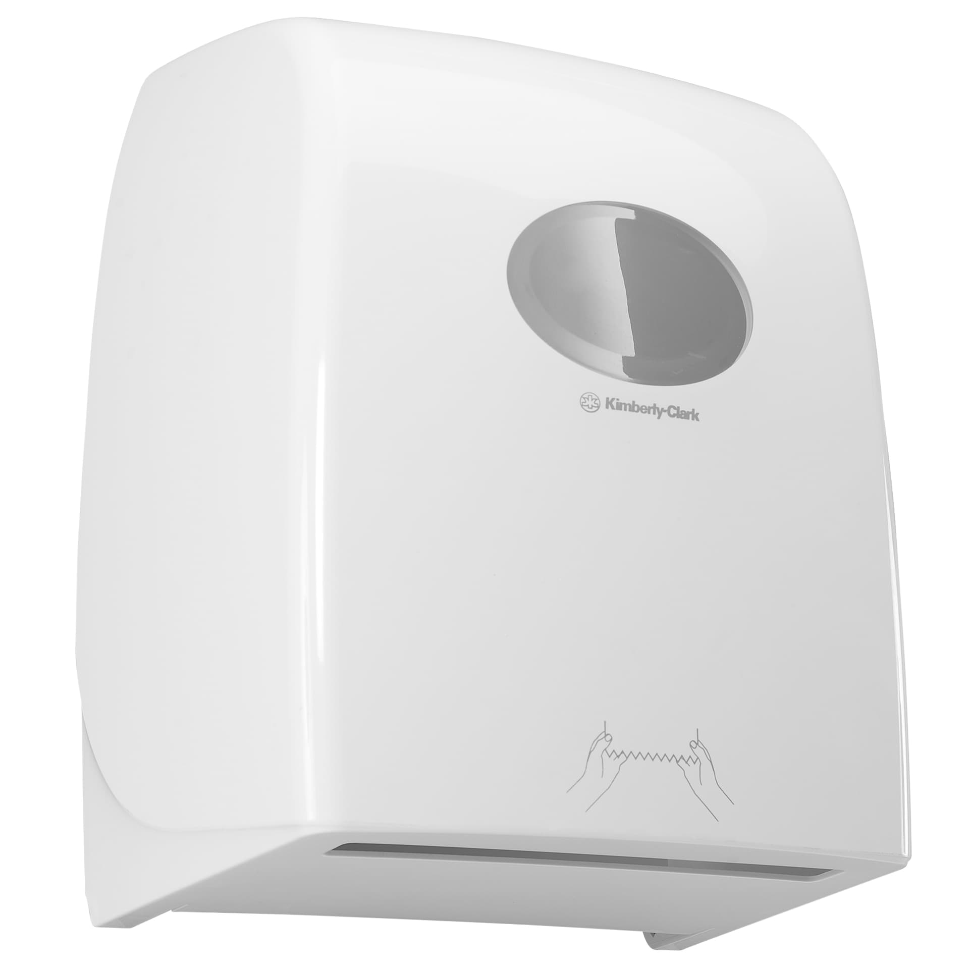 Handdoekroldispenser Kimberly Clark Aquarius wit 6959 2