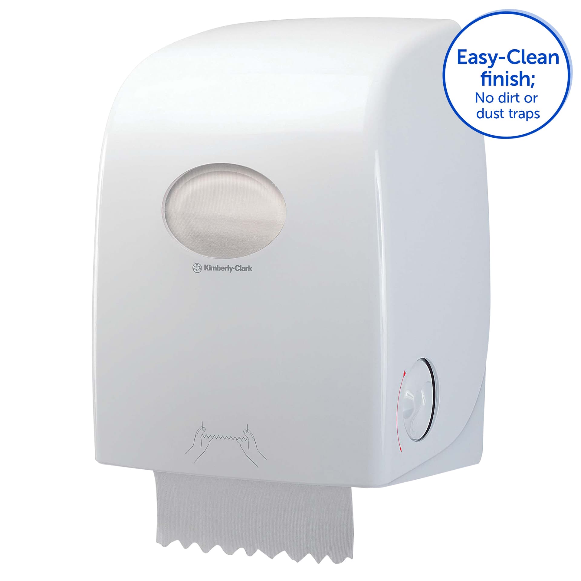 Handdoekroldispenser Kimberly Clark Aquarius wit 6959 3