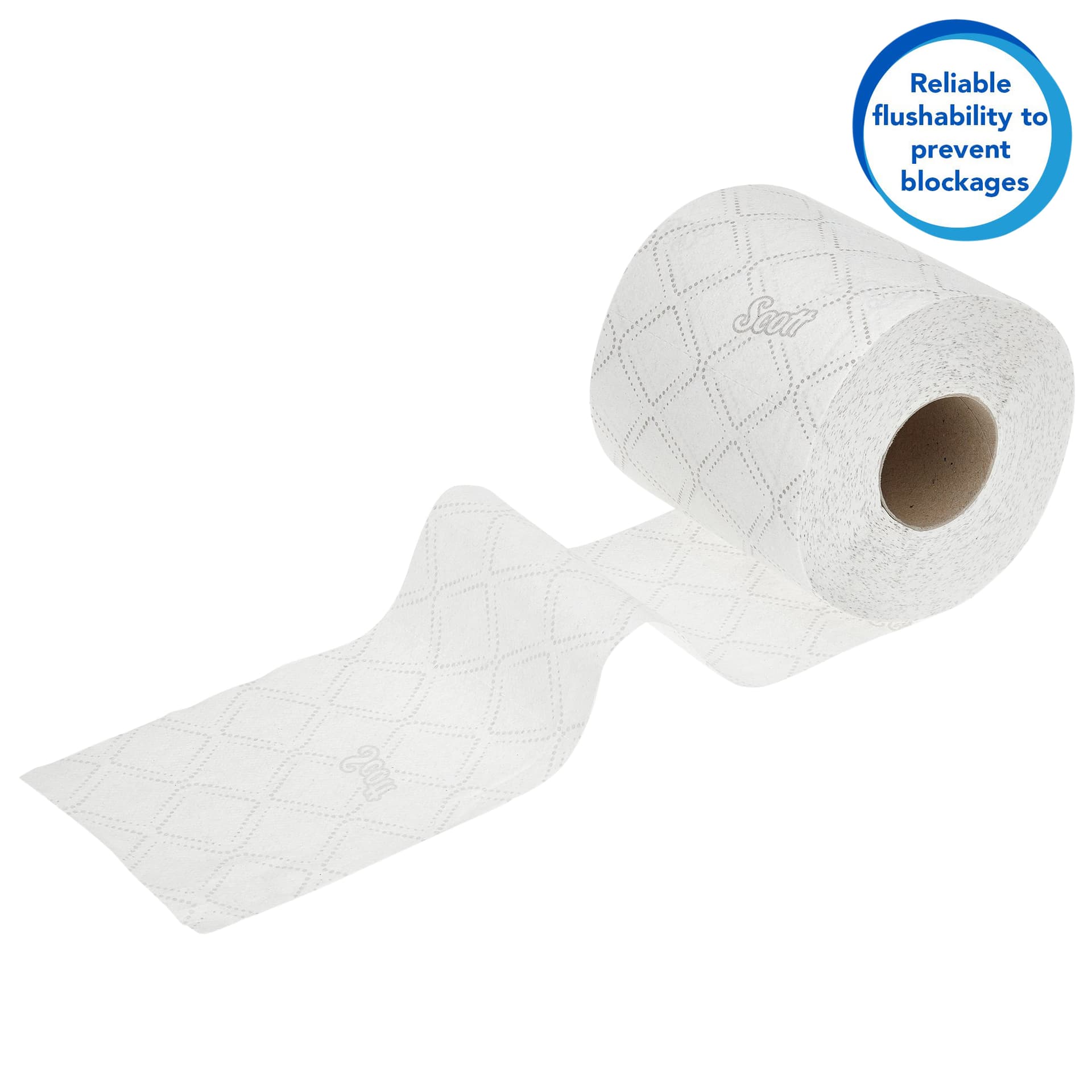 Toiletpapier Scott Essential 2-laags 350 vel wit 8519 5