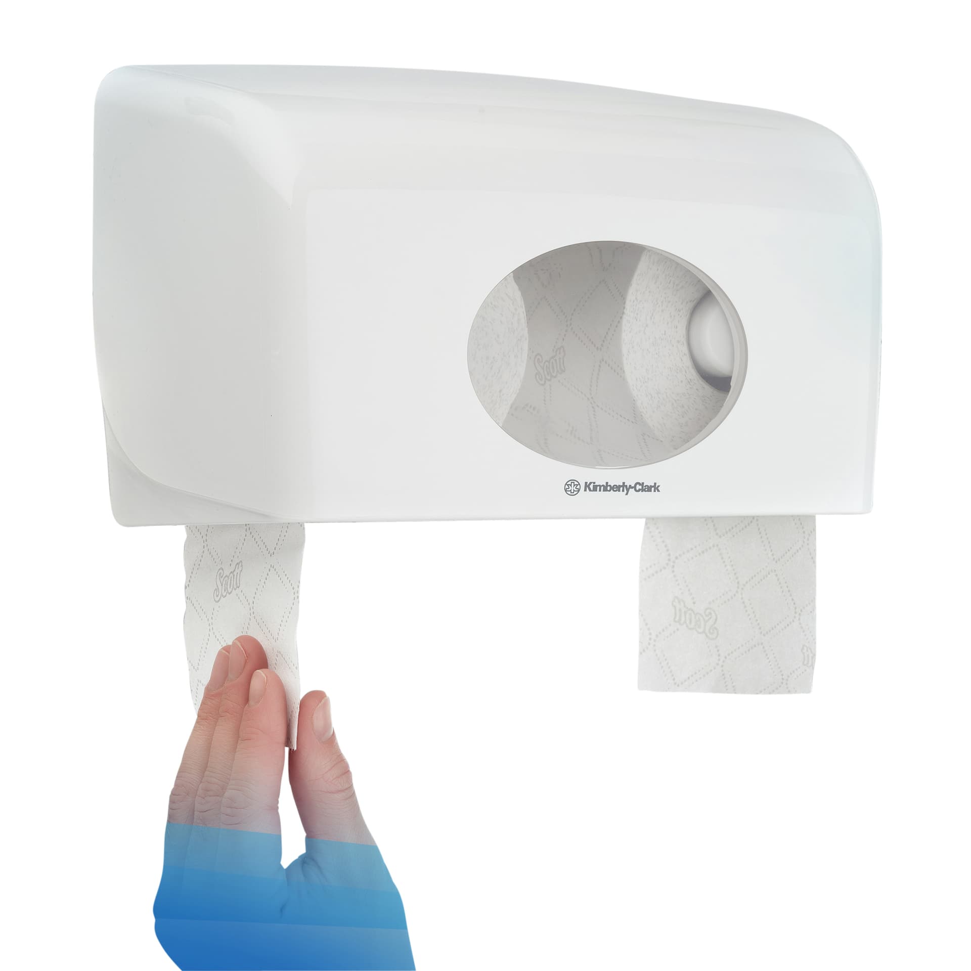 Toiletpapier Scott Essential 2-laags 350 vel wit 8519 7