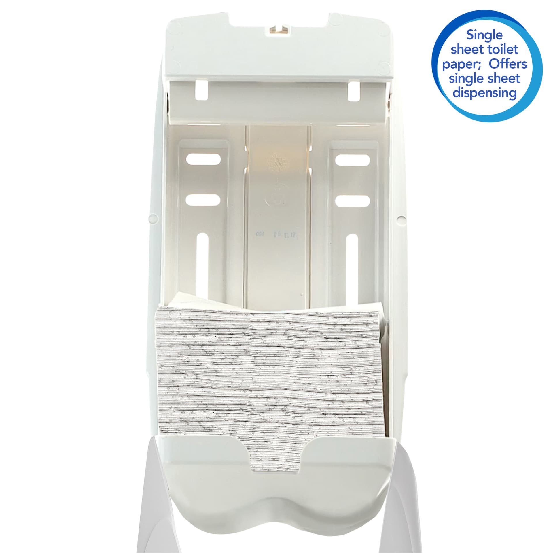 Toiletpapier Scott Control gevouwen 2-laags 110x186mm wit 8508 5