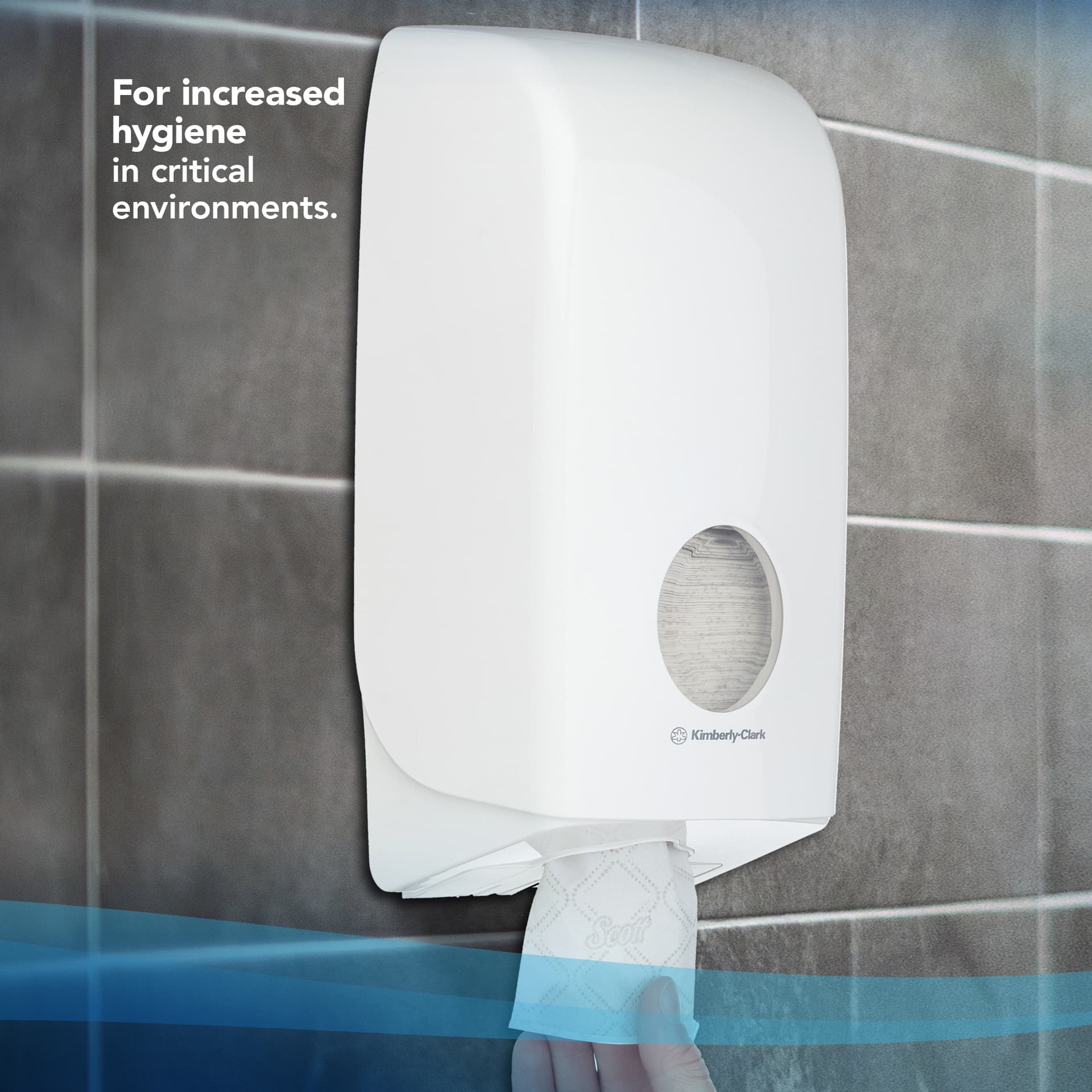 Toiletpapier Scott Control gevouwen 2-laags 110x186mm wit 8508 6