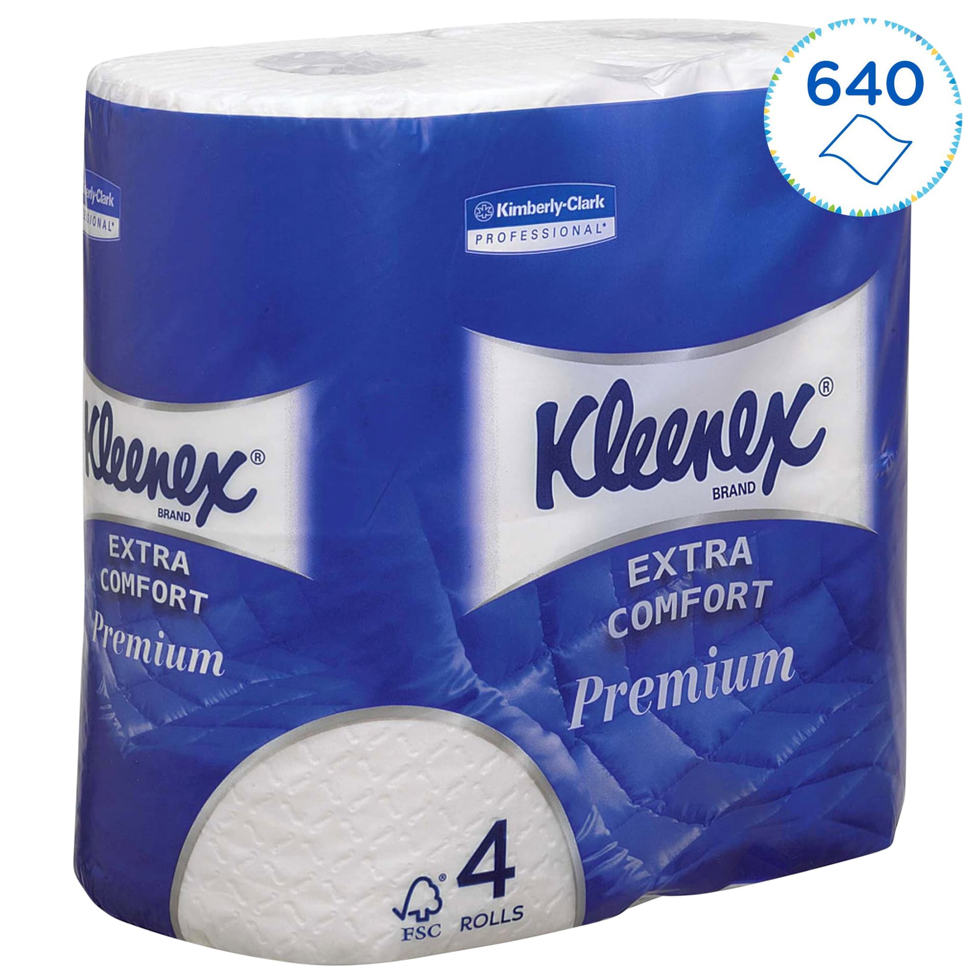 Toiletpapier Kleenex 4-laags 160 vel wit 8484 3