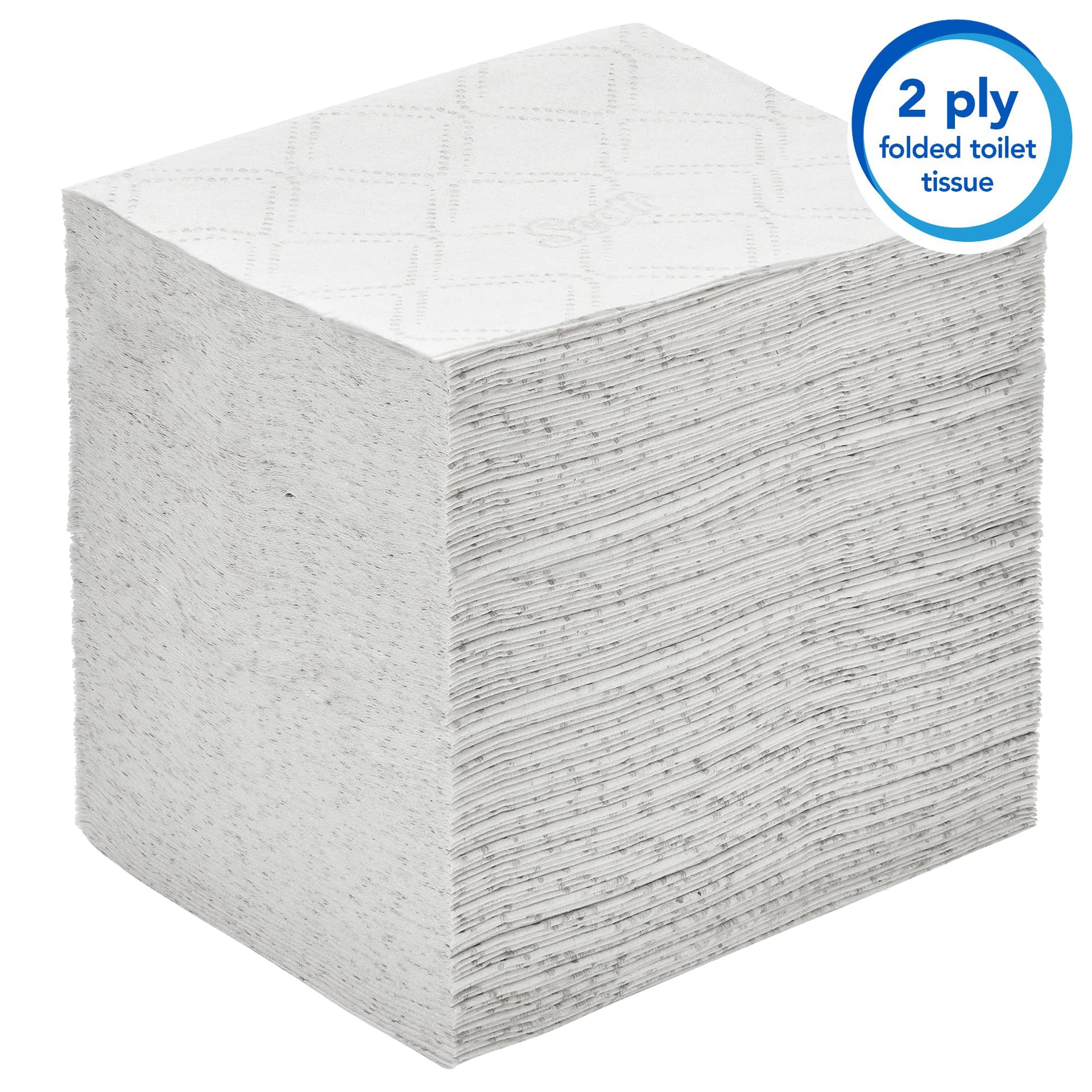 Toiletpapier Scott Control gevouwen 2-laags 110x186mm wit 8509 4