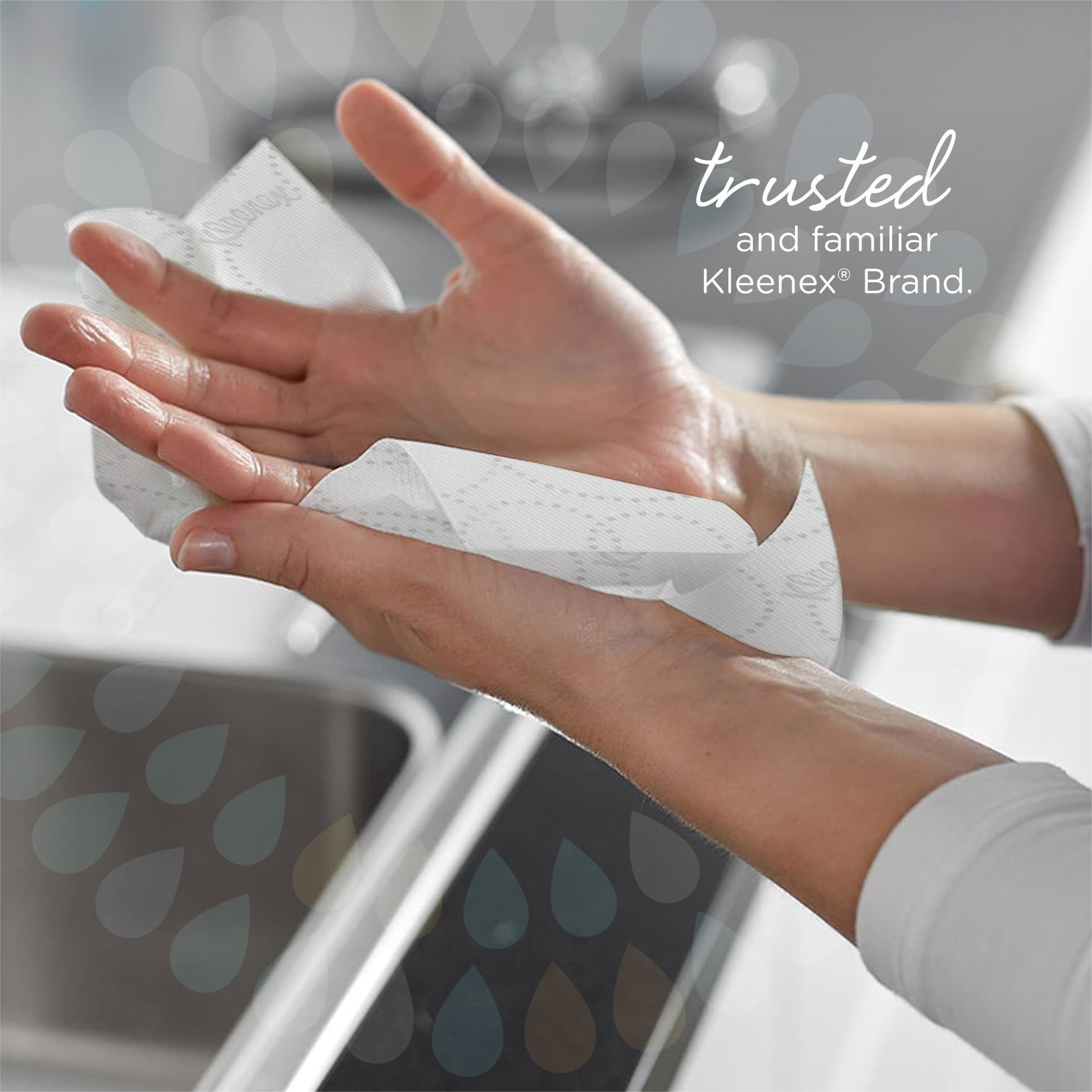 Handdoek Kleenex i-vouw 2-laags 215x212mm 15x186 vel wit 6789 6