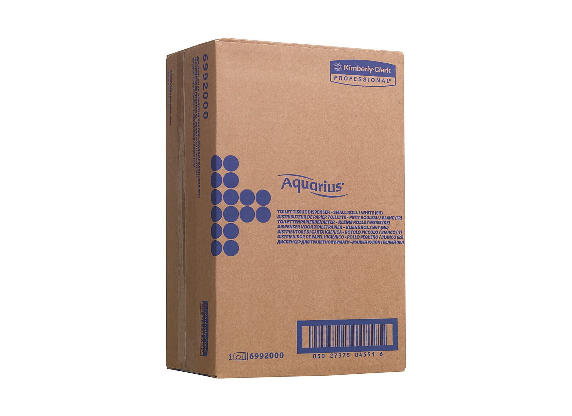 Toiletpapierdispenser Kimberly Clark Aquarius duo wit 6992 5