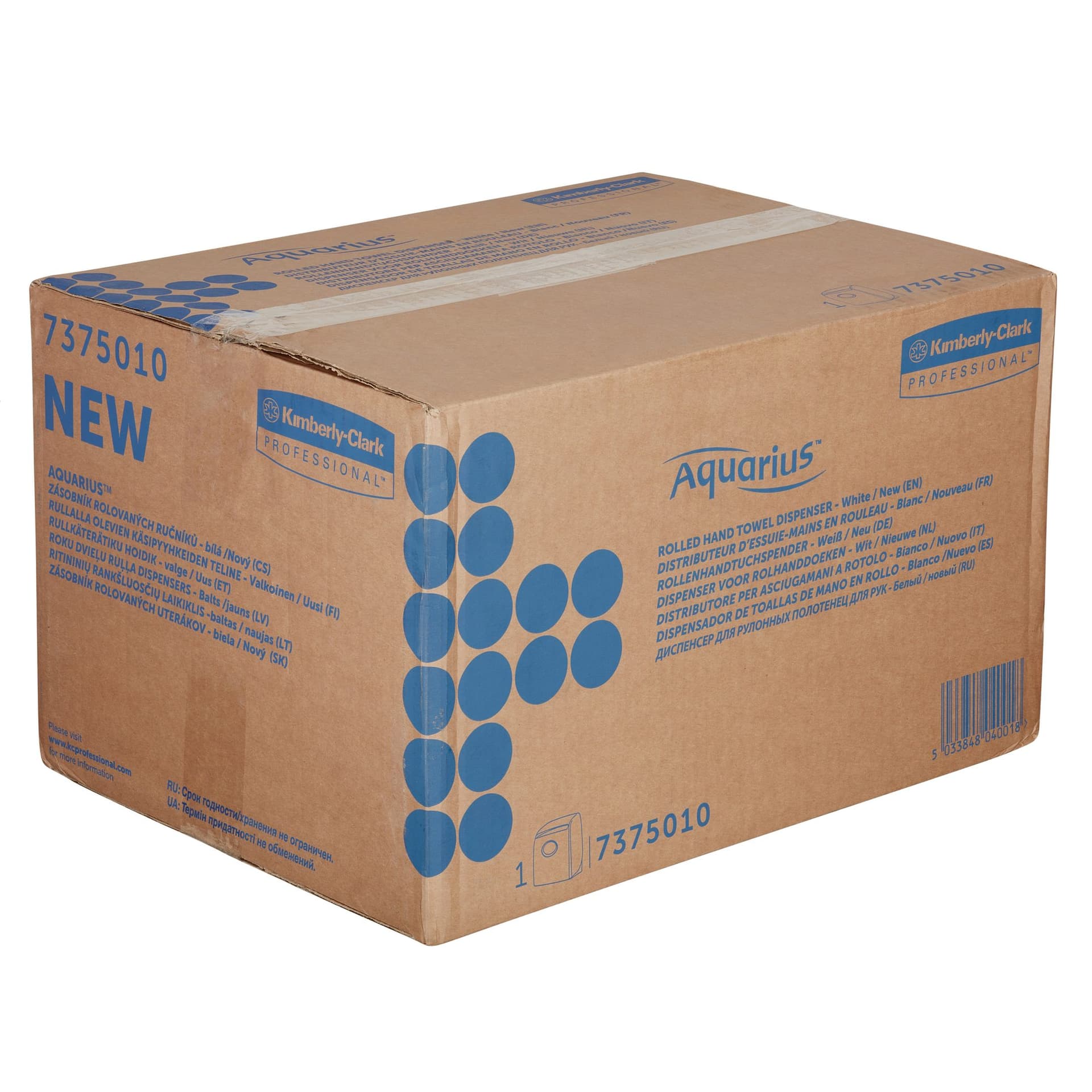 Handdoekroldispenser Kimberly Clark Aquarius wit 7375 3