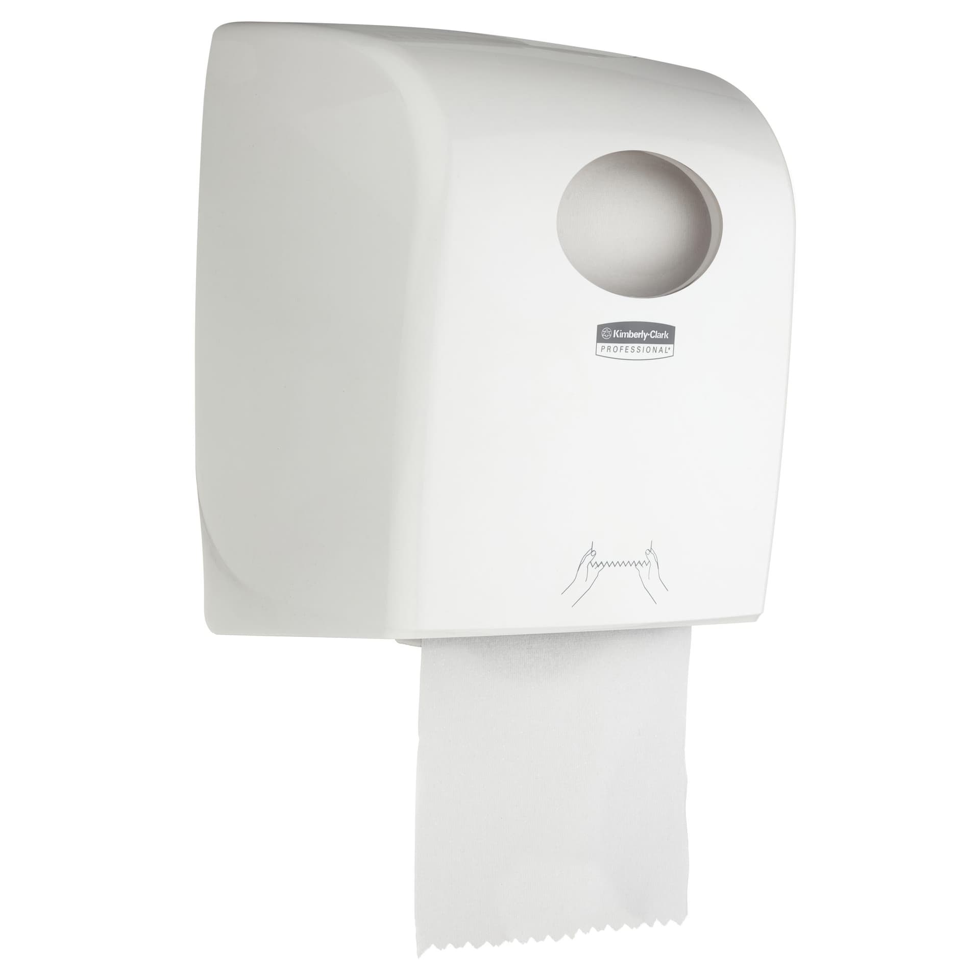 Handdoekroldispenser Kimberly Clark Aquarius wit 7375 4