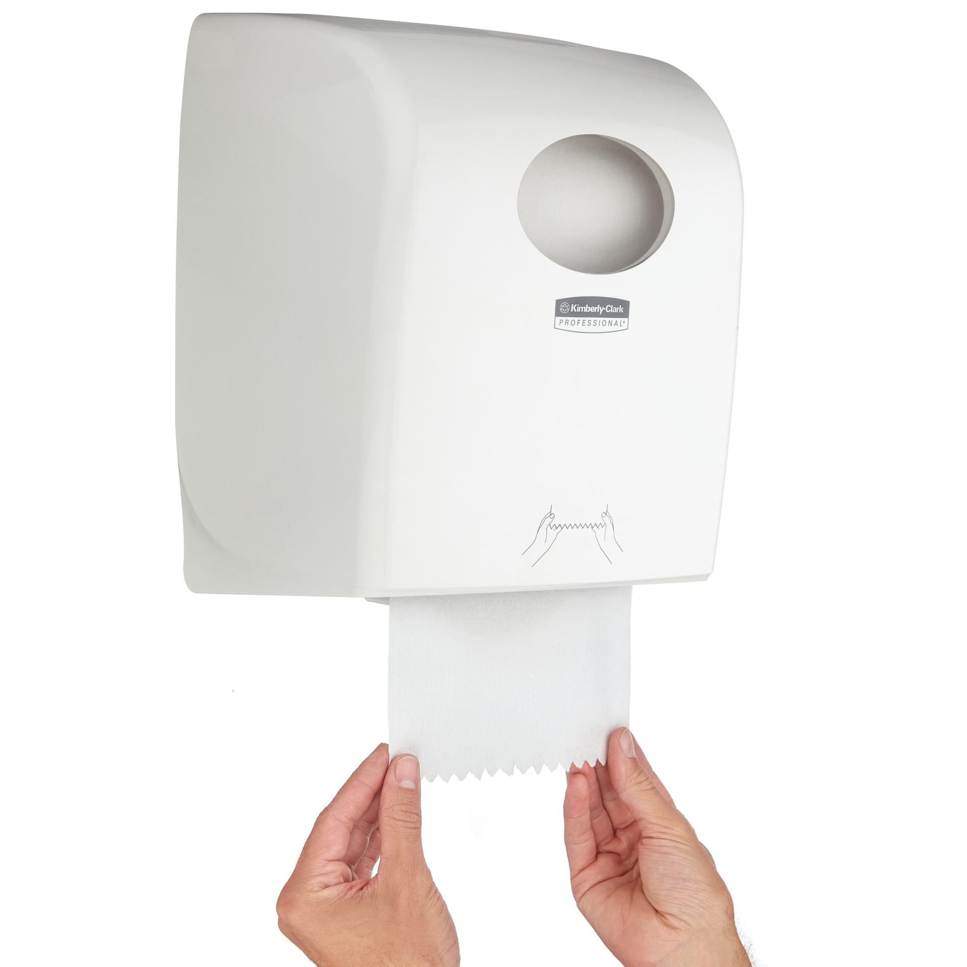 Handdoekroldispenser Kimberly Clark Aquarius wit 7375 5