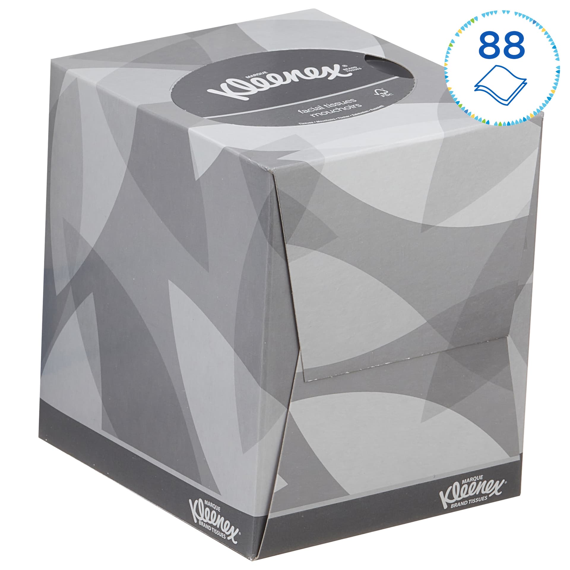 Facial tissues Kleenex kubus 2-laags 88 vel wit 8834 3